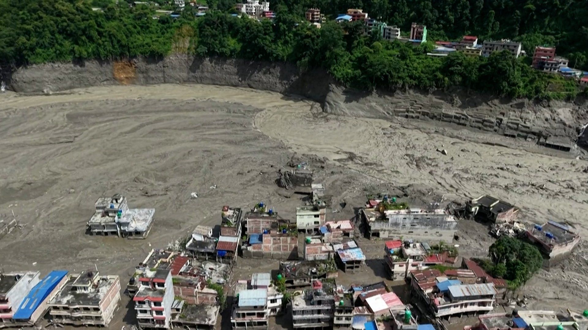 Nepalese survivors describe harrowing moments as flash floods devastate region