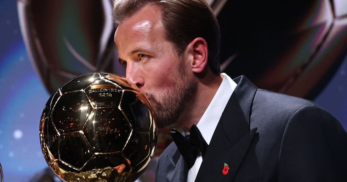 Kane wins Ballon d'Or, first English victor in quarter-century