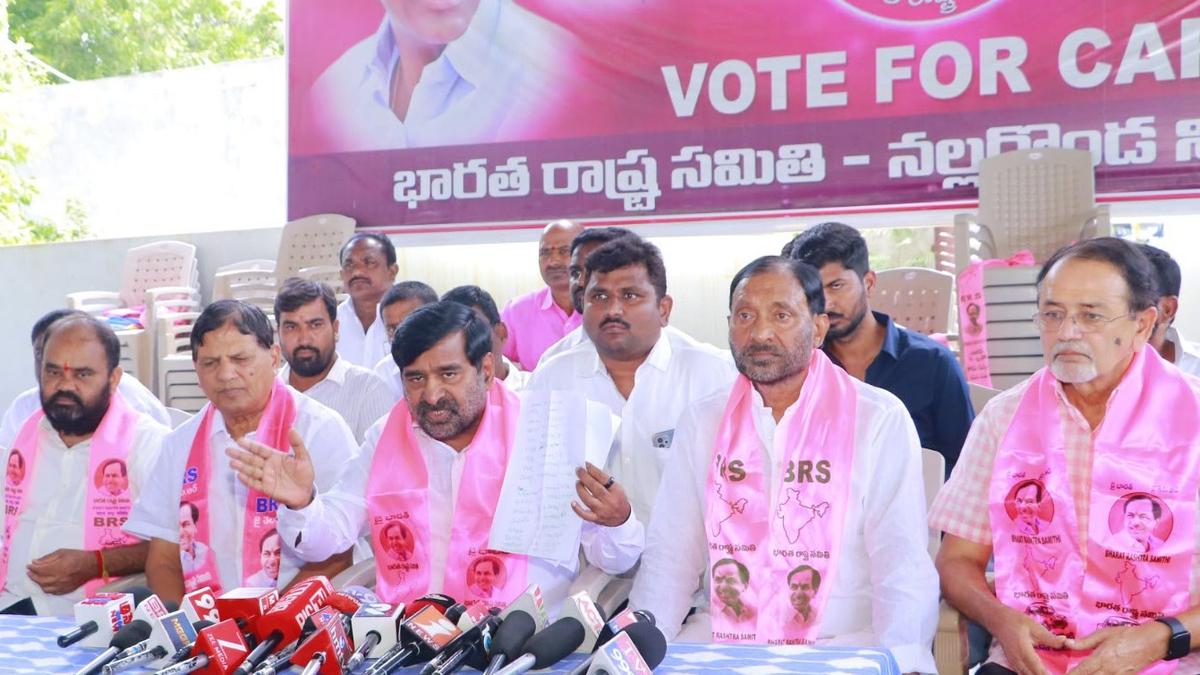 BRS alleges Congress government facilitating Krishna water diversion by AP