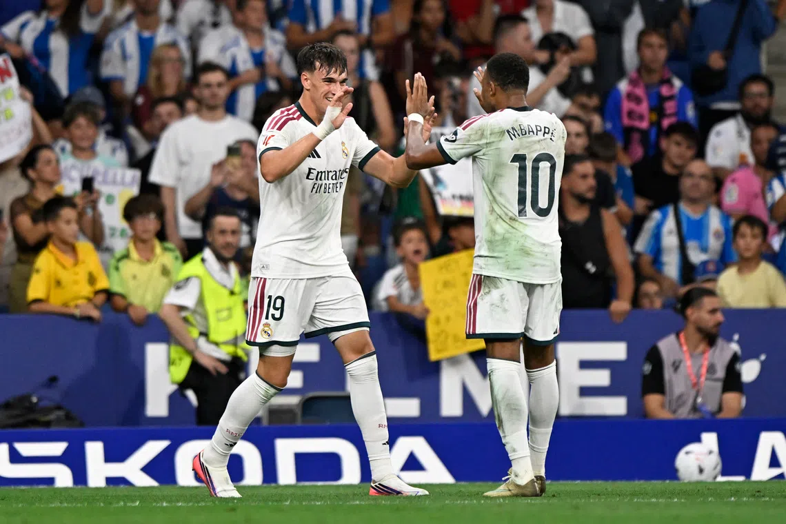 Real Madrid edges Espanyol with dramatic late goal in LaLiga opener