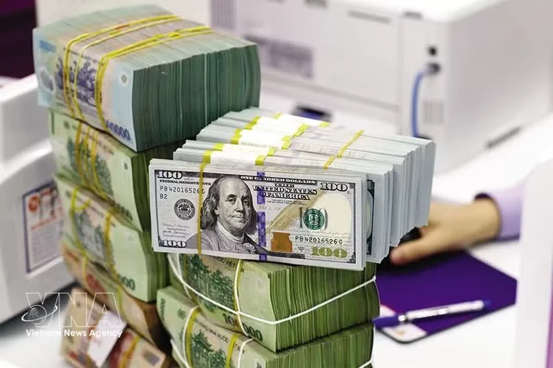 Vietnam's dong strengthens as reference exchange rate rises
