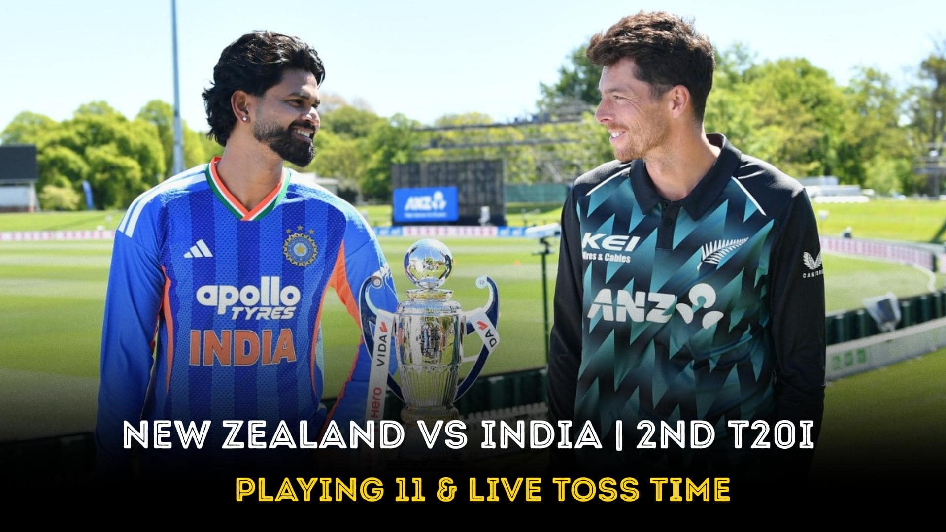 न्यूजीलैंड बनाम भारत दूसरा T20I: सूर्यवंशी की वापसी, किशन बाहर