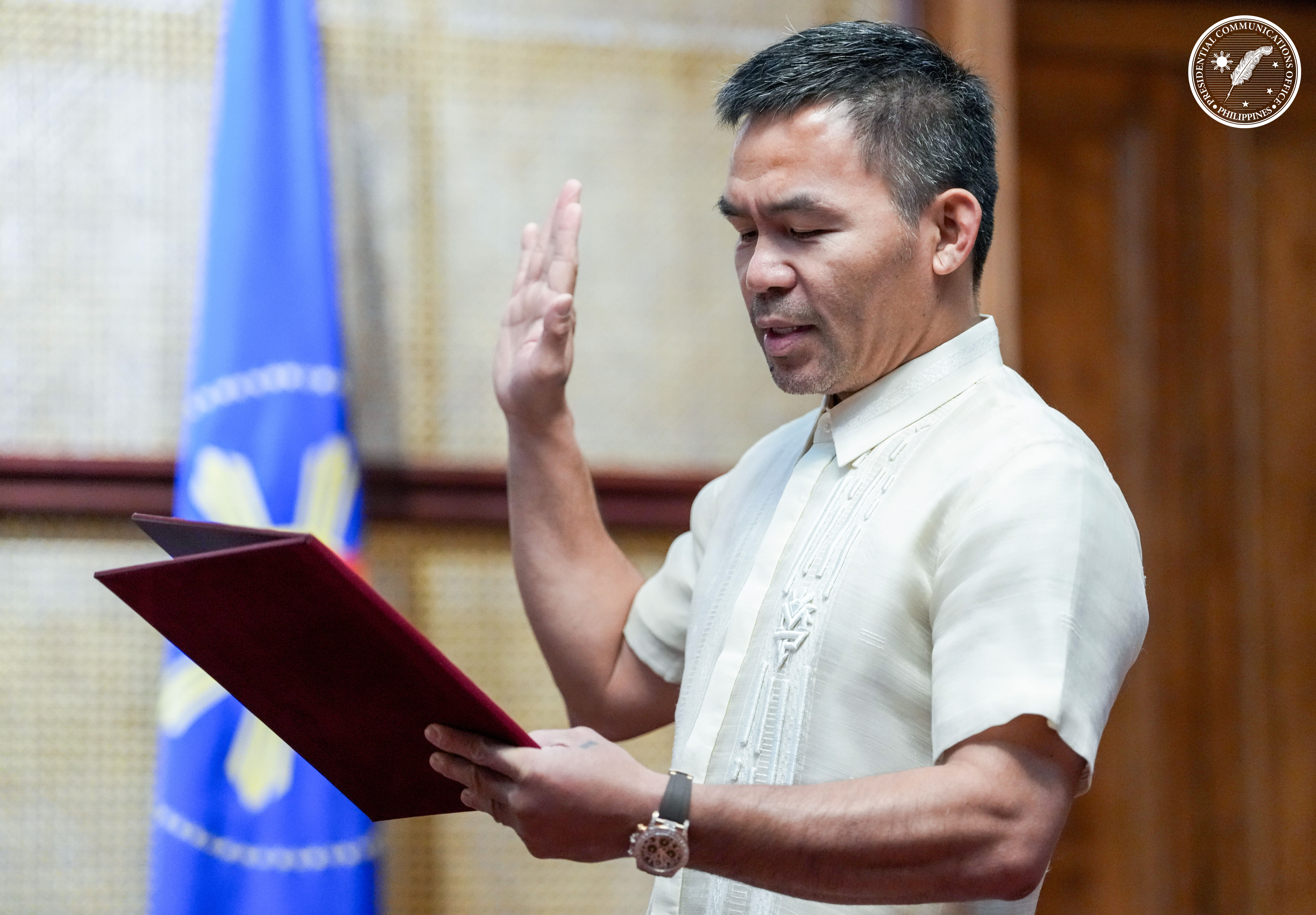 Pacquiao tapped to lead anti-poverty commission, Marcos cites compassion