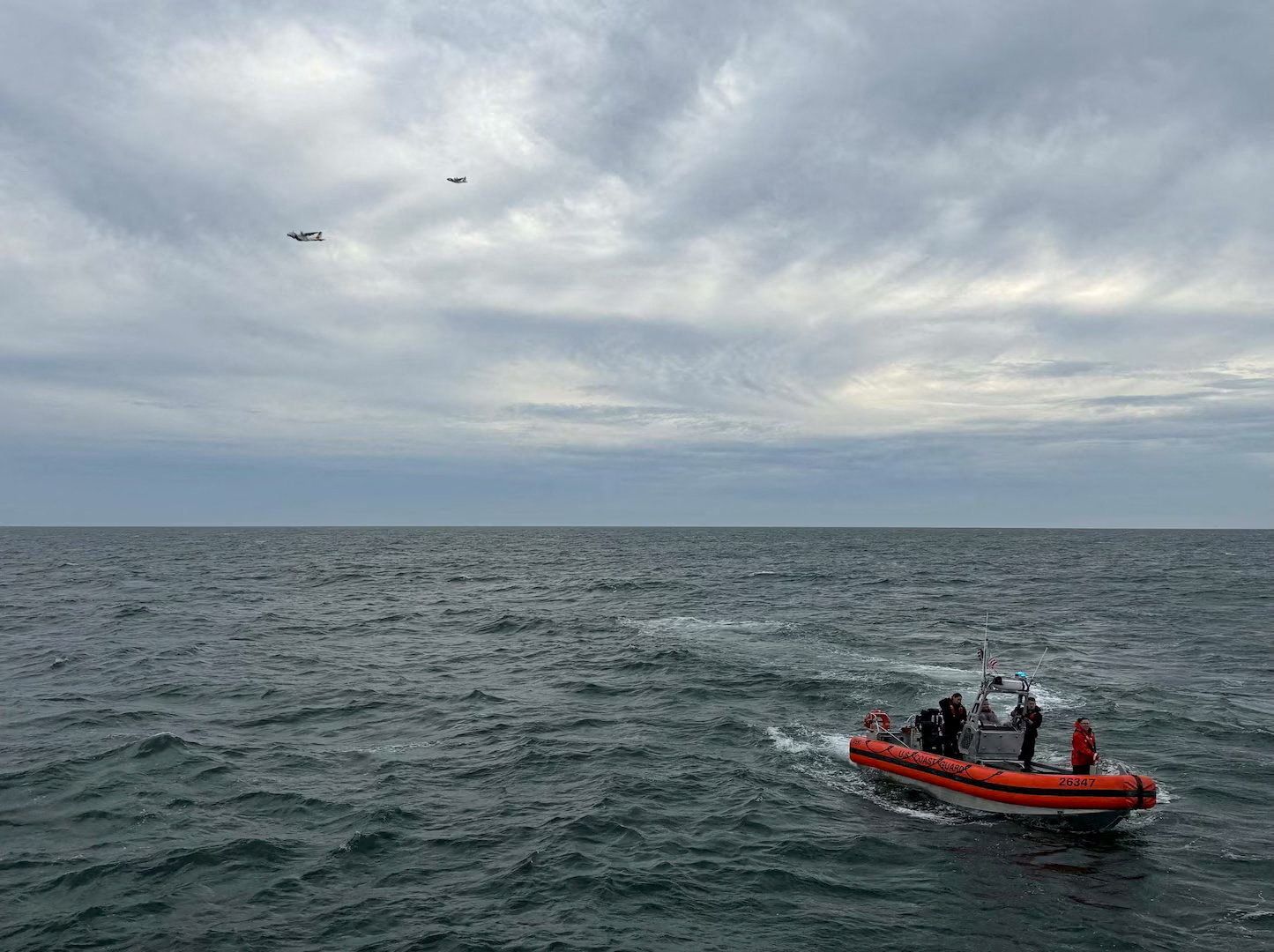 US Coast Guard ends search for six aboard crashed medical aircraft