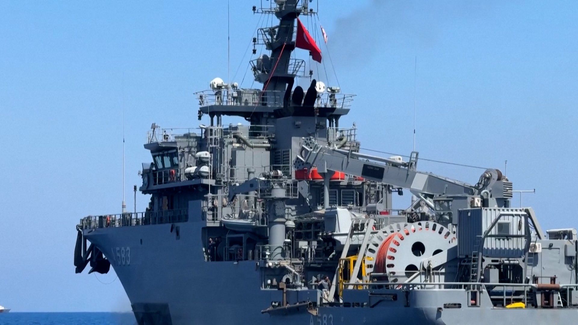 Deep-sea search expands for 20 missing in Cyprus ferry incident