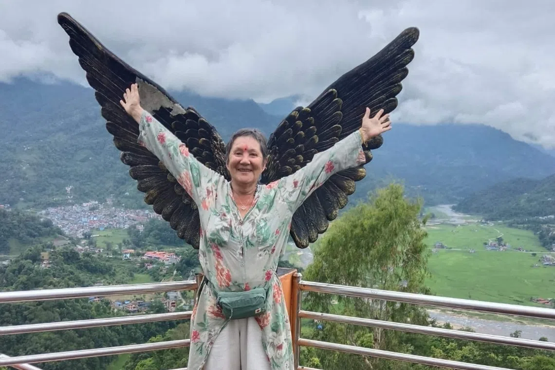 Swiss woman credits fortune after surviving Nepal floods