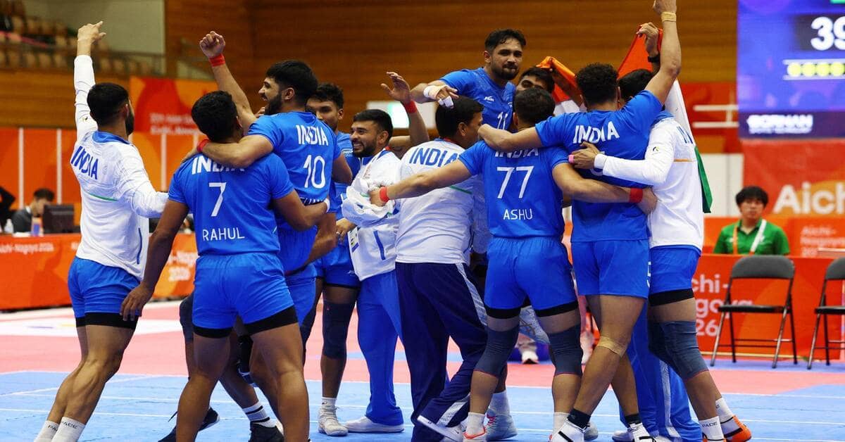 India clinches ninth Asian Games kabaddi gold, defeats Iran 40-34