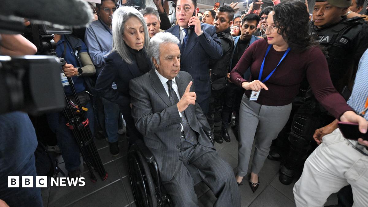 Former Ecuador President Moreno Imprisoned on Corruption Charges