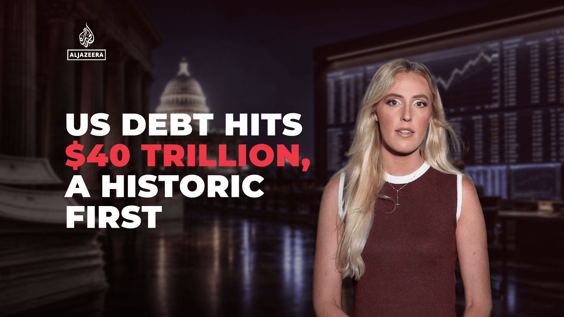 US national debt surpasses $40 trillion milestone