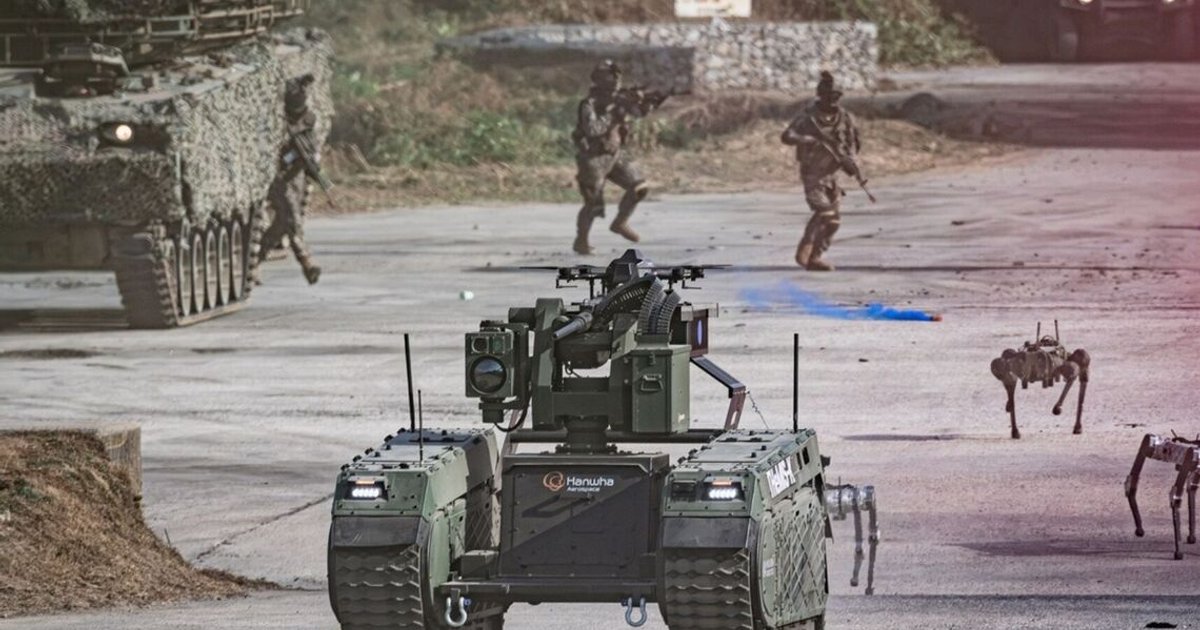 South Korea plans unmanned systems to lead future combat operations
