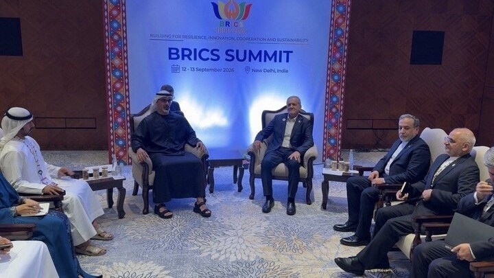 Iran's Pezeshkian meets UAE leader on BRICS sidelines in Delhi