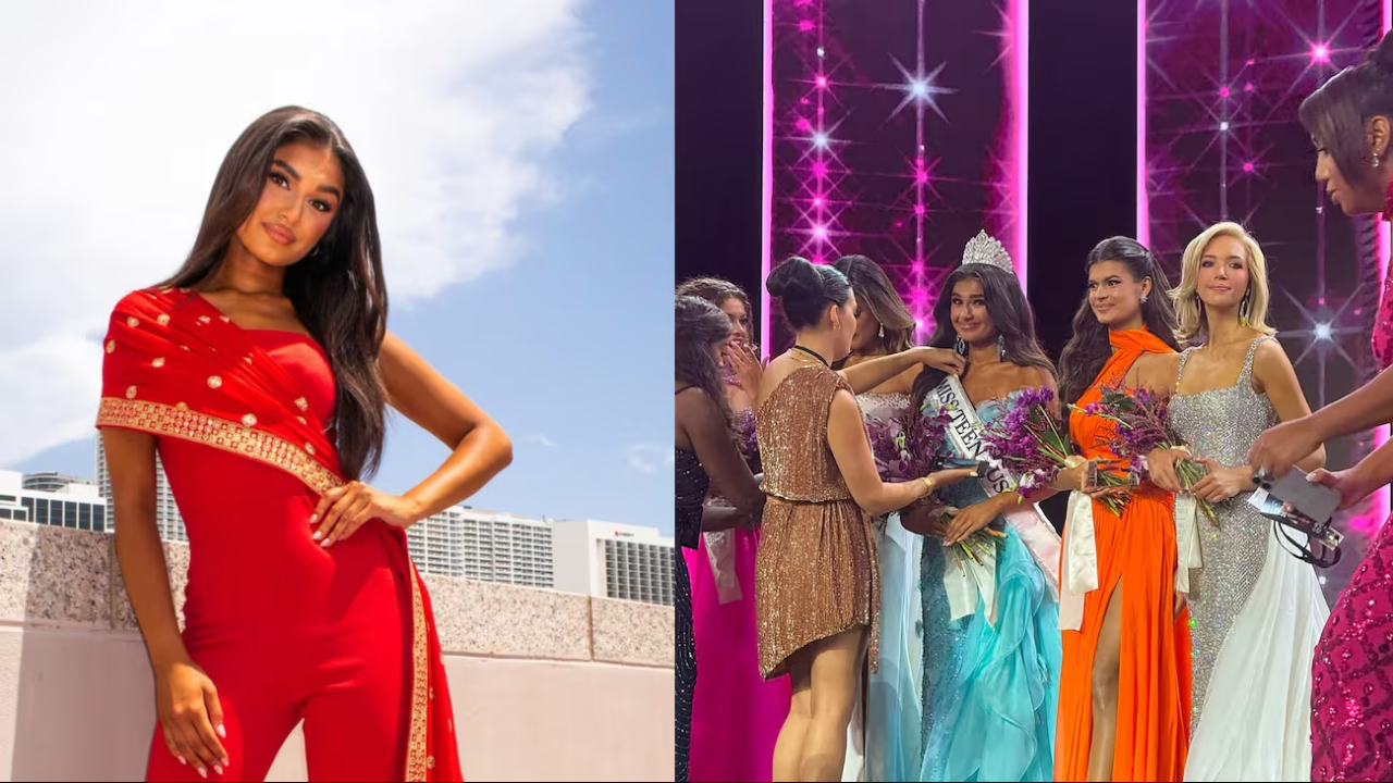Indian American Teen Kiran Reddy Crowned Miss Teen USA