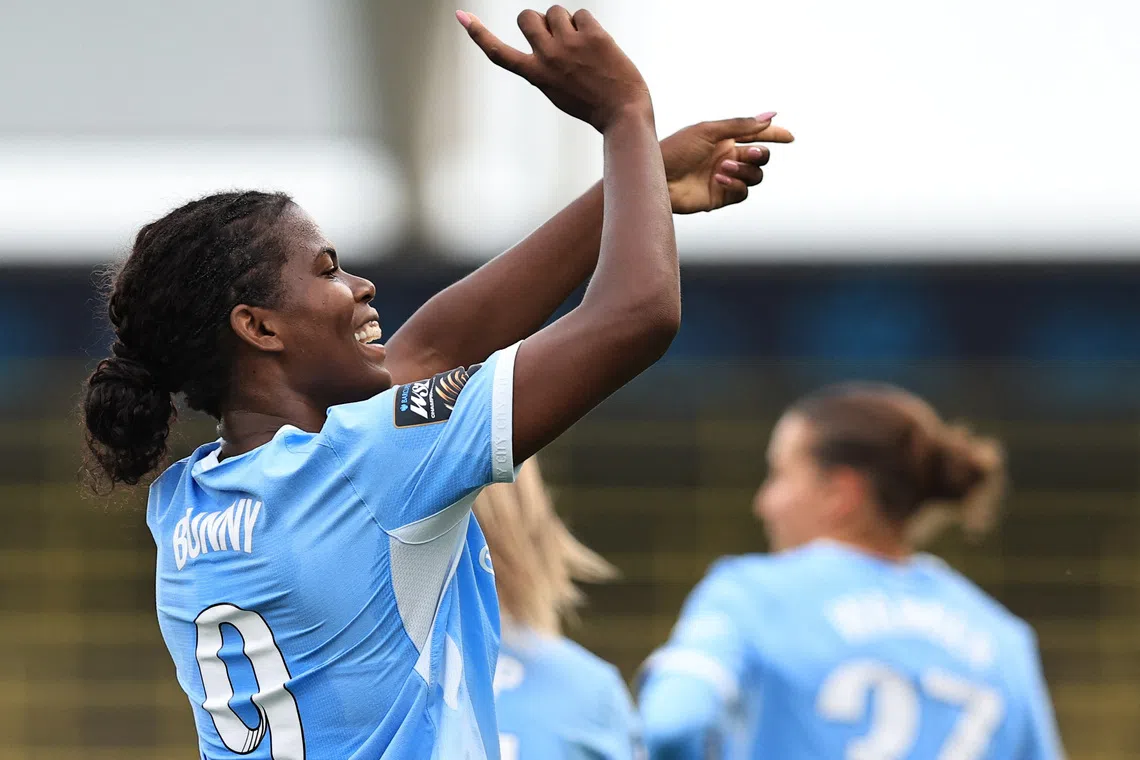 Shaw's brace powers Manchester City past Birmingham in WSL opener