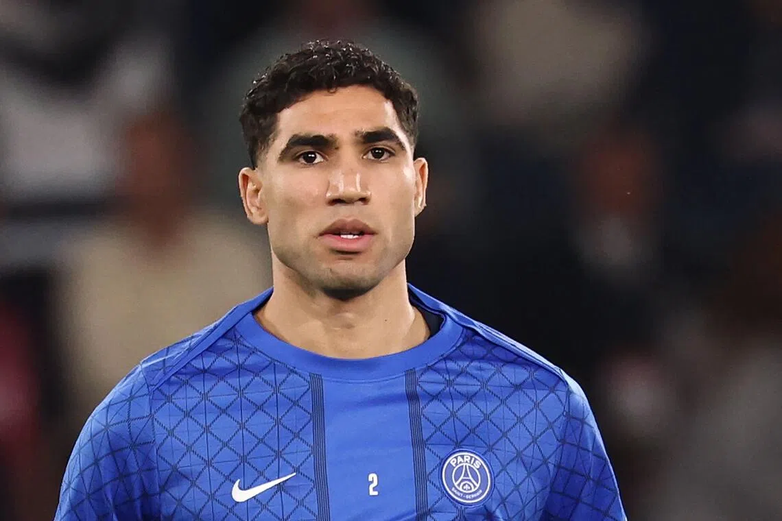 French court upholds rape trial for PSG footballer Achraf Hakimi