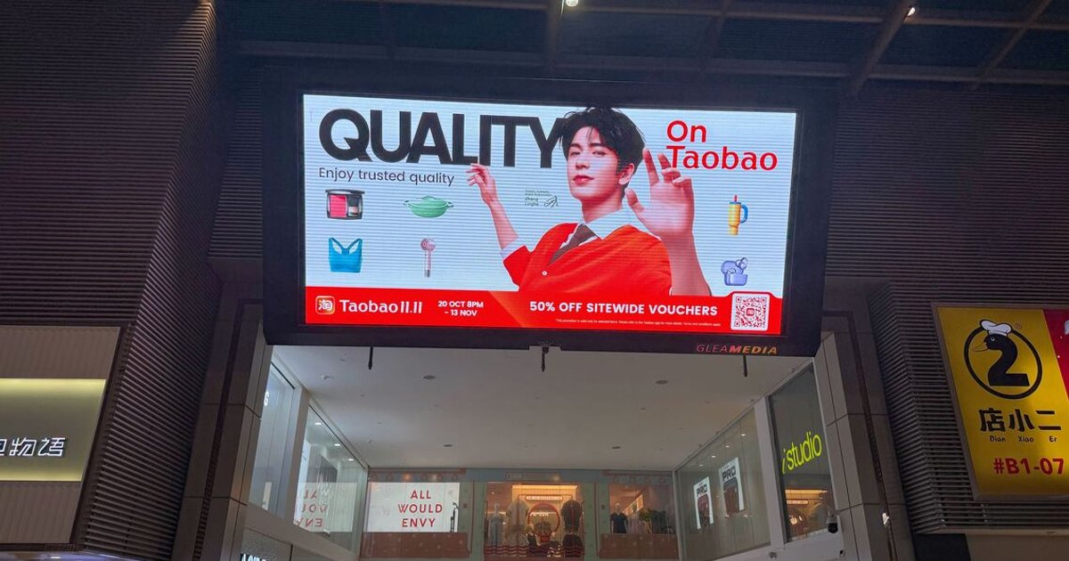 Taobao ploughs $19m into Singapore campaign ahead of 11.11 shopping festival