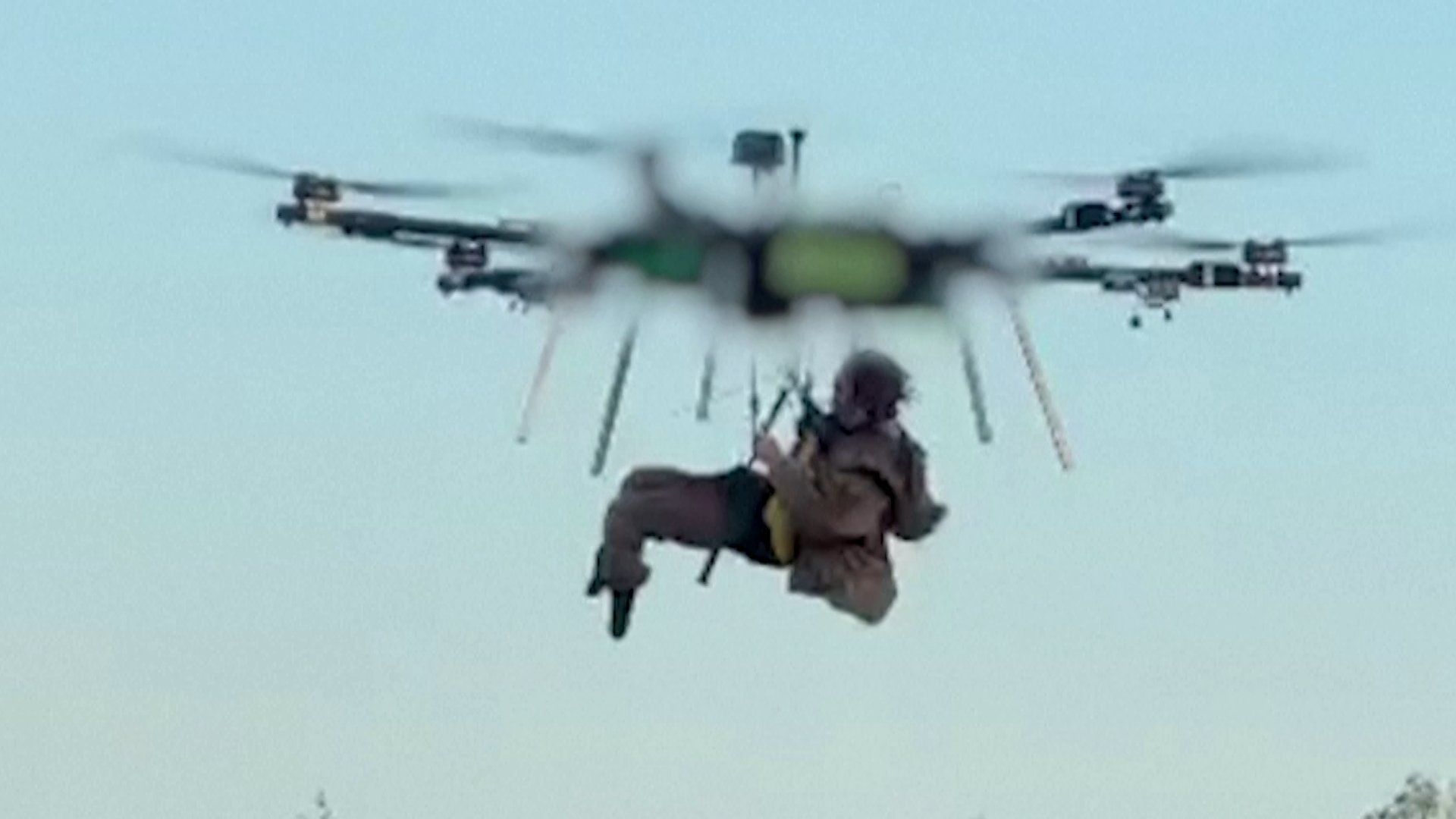 Ukraine claims first-ever combat drone evacuation of wounded soldier