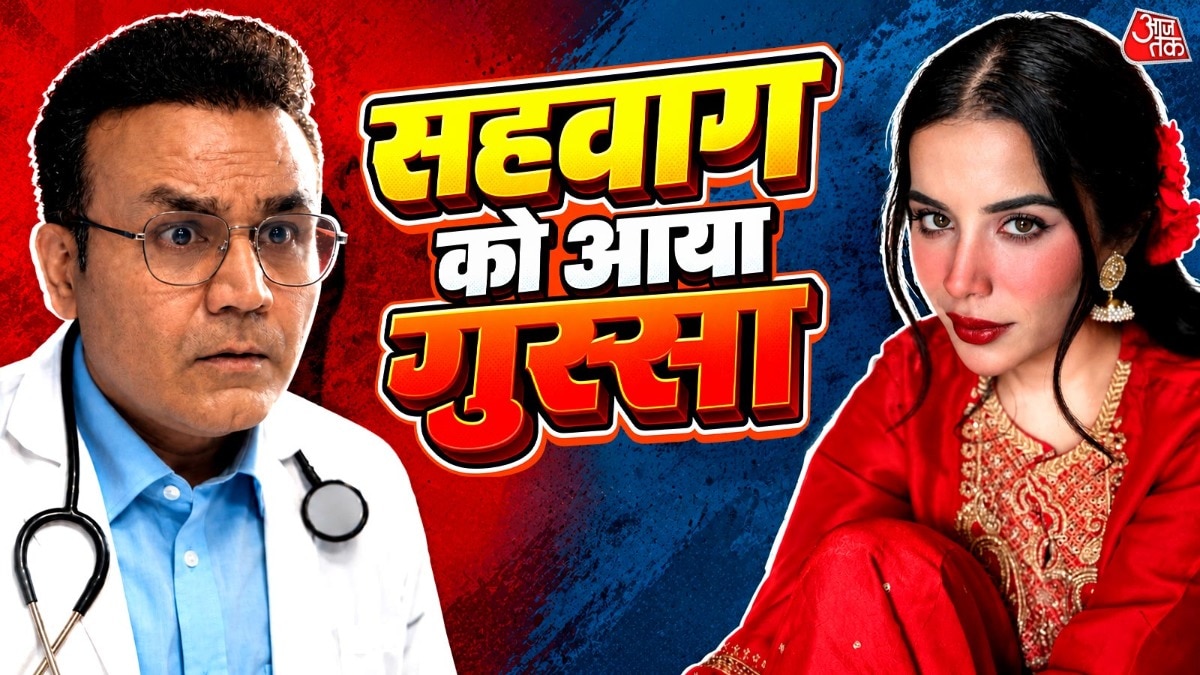 Sehwag rebukes Sara Gurpal on reality show for crossing line