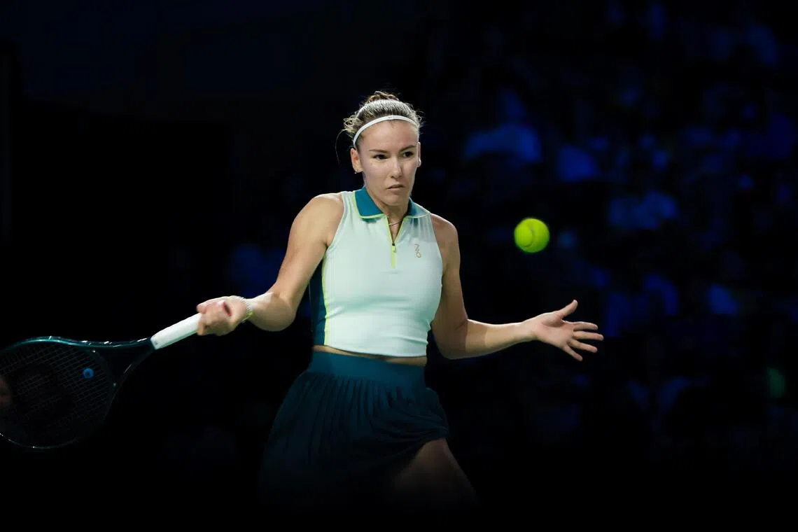 Prozorova withdraws from Singapore Tennis Open semi-final with injury