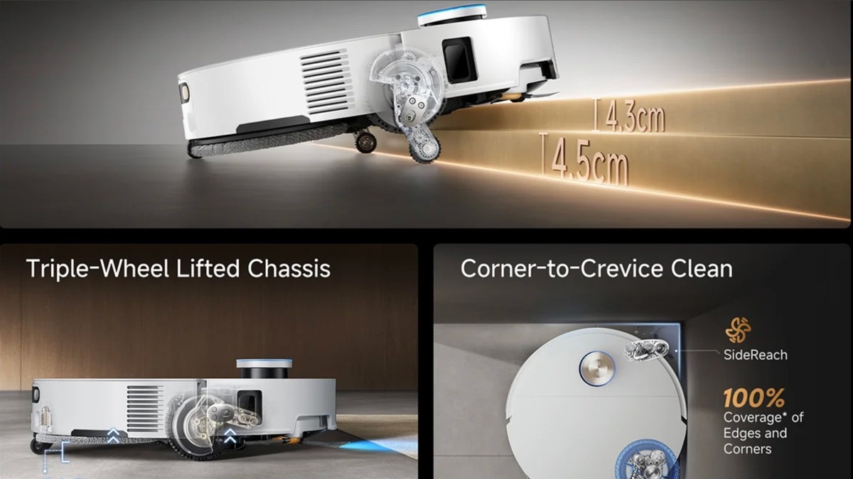 Dreame launches ultra-slim robotic vacuum cleaner in India