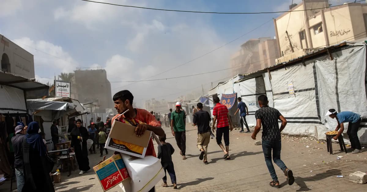 Israeli strikes kill three as Gaza marks October 7 anniversary