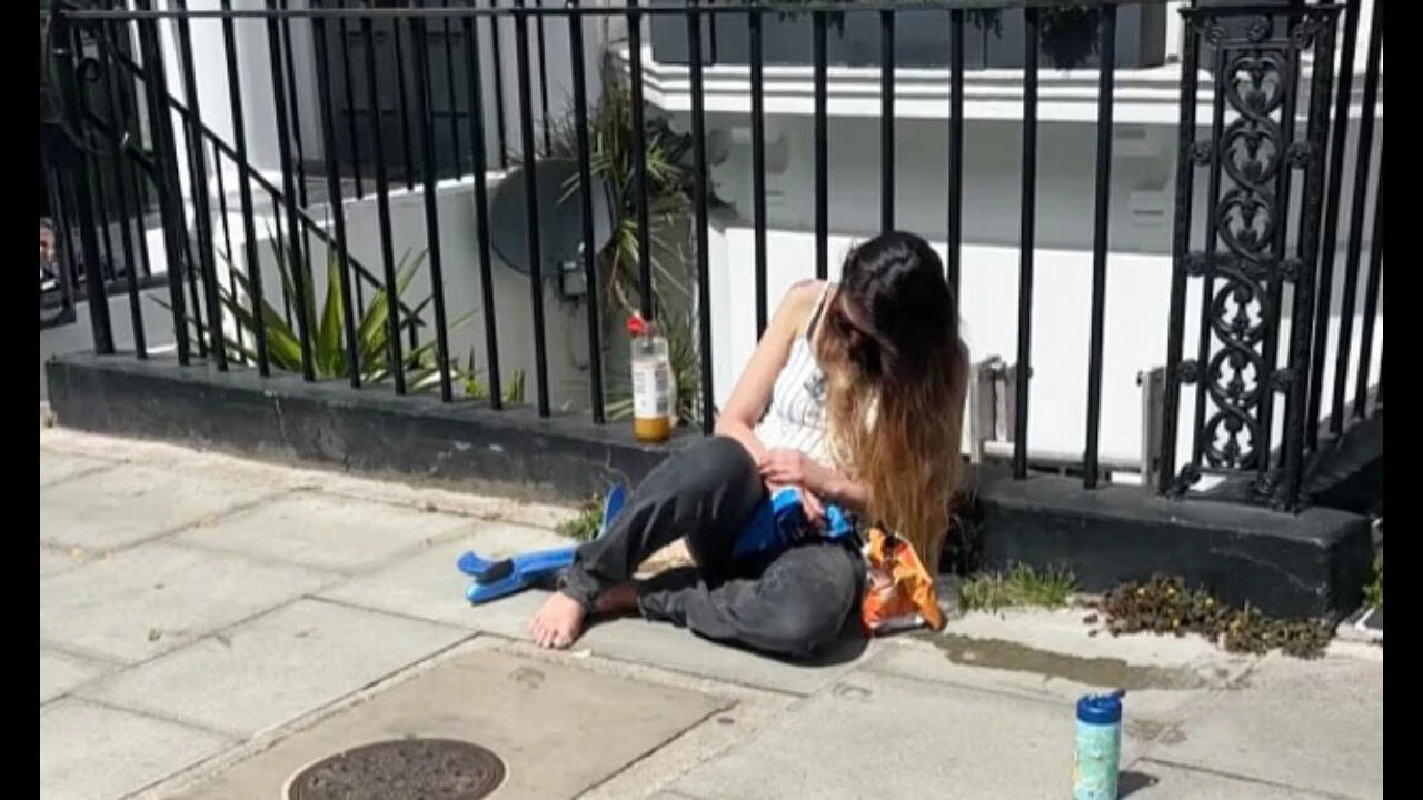 Abu Dhabi royal found unconscious on London street with young child