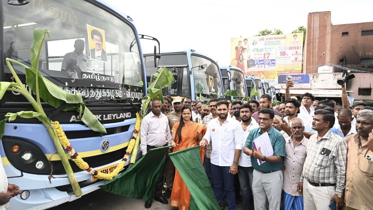 Tamil Nadu rolls out six new bus routes in Tiruvannamalai district