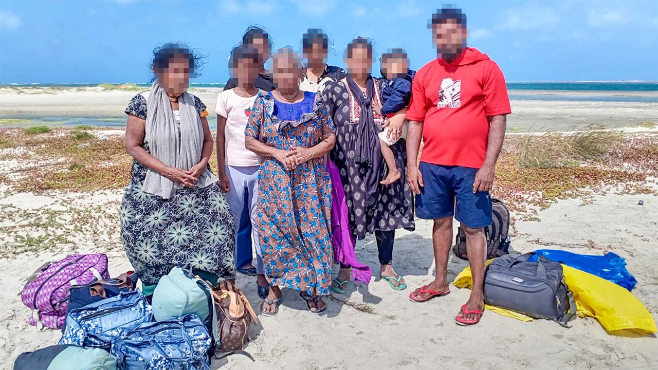 Navy rescues 11 trafficking victims, including minors, off Talaimannar