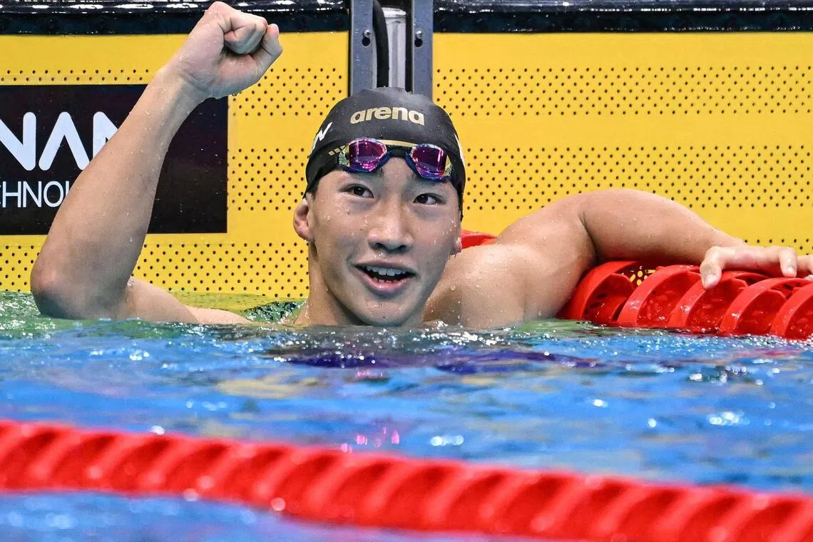Japan's Ohashi shatters 200m breaststroke world record at Asian Games
