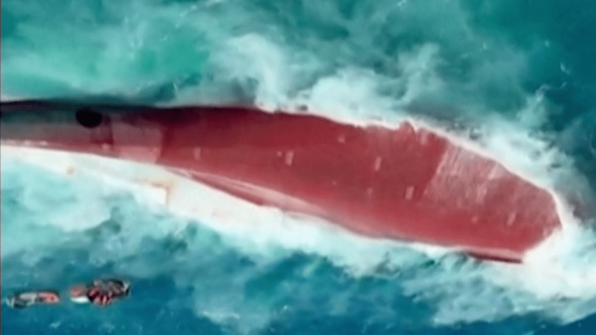 Indonesian passenger vessel capsizes in Java Sea; six dead, 130 missing