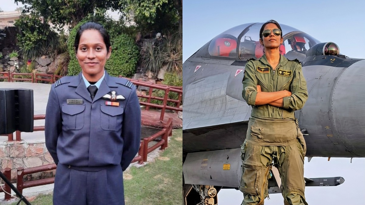 Woman fighter pilot achieves dream her father couldn't pursue