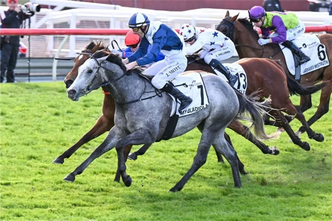 My Gladiola claims emotional victory in Moir Stakes at Sandown