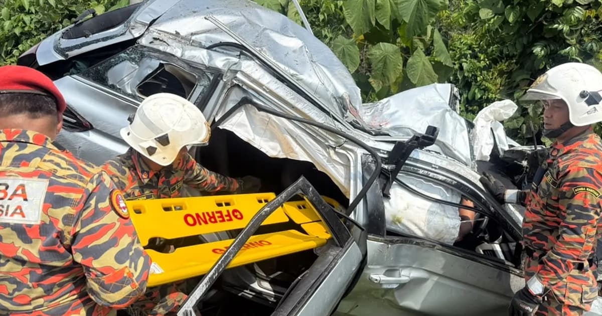 Dua Maut dalam Kemalangan SUV Selepas Pengejaran Polis