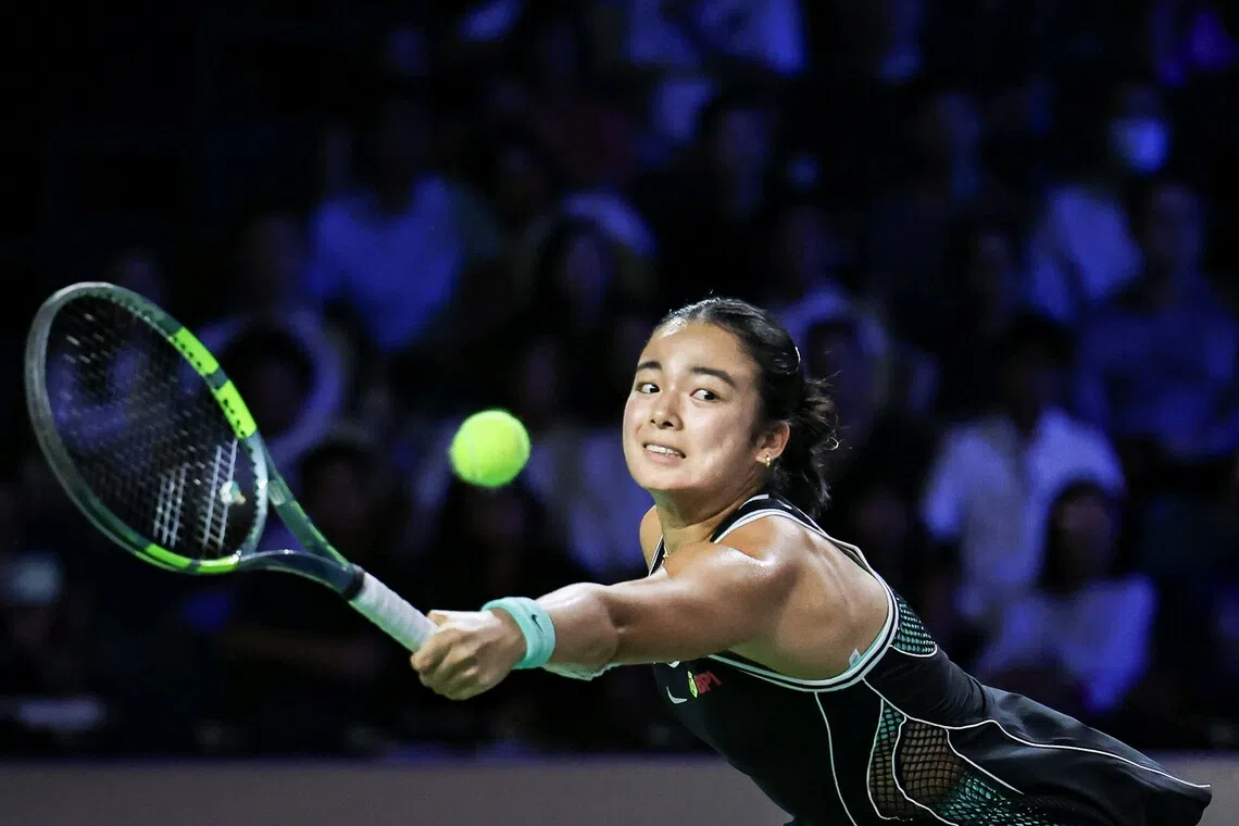 Top seed Eala's Nagoya title hopes end in Wang upset