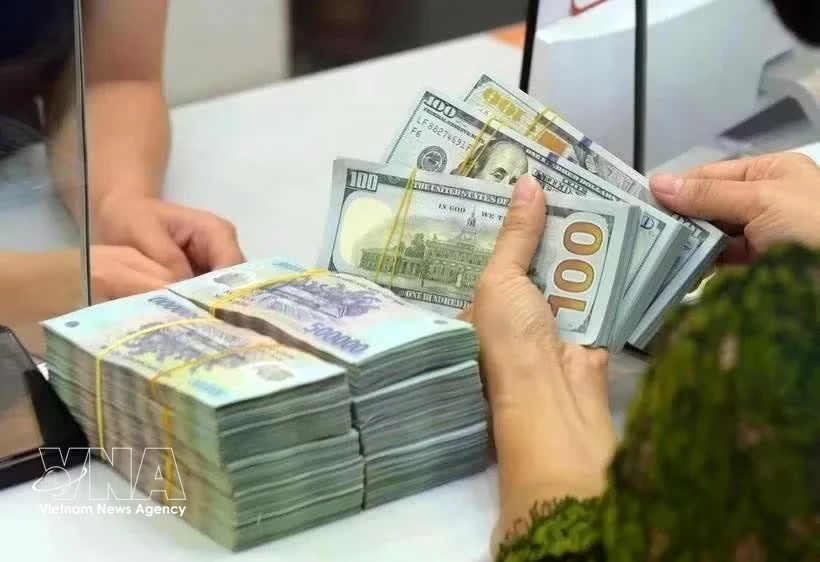 Vietnam's dollar reference rate declines 4 VND in mid-October trading