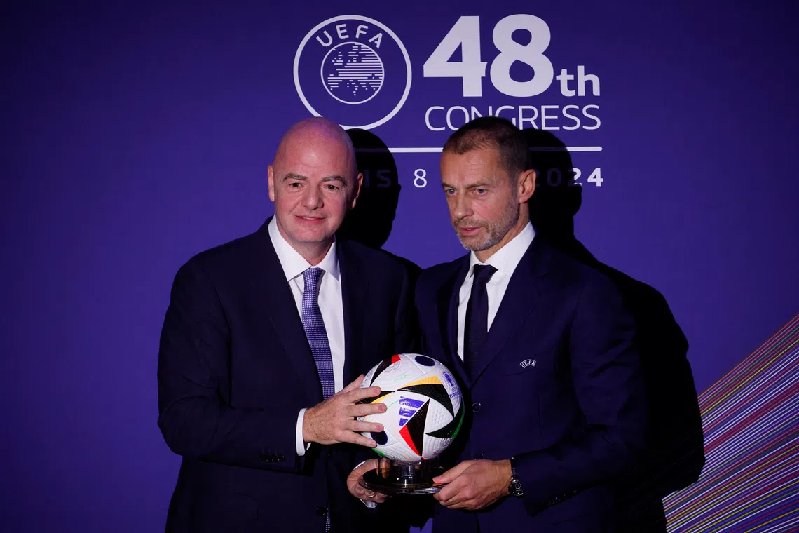 UEFA chief launches scathing critique of FIFA's Infantino
