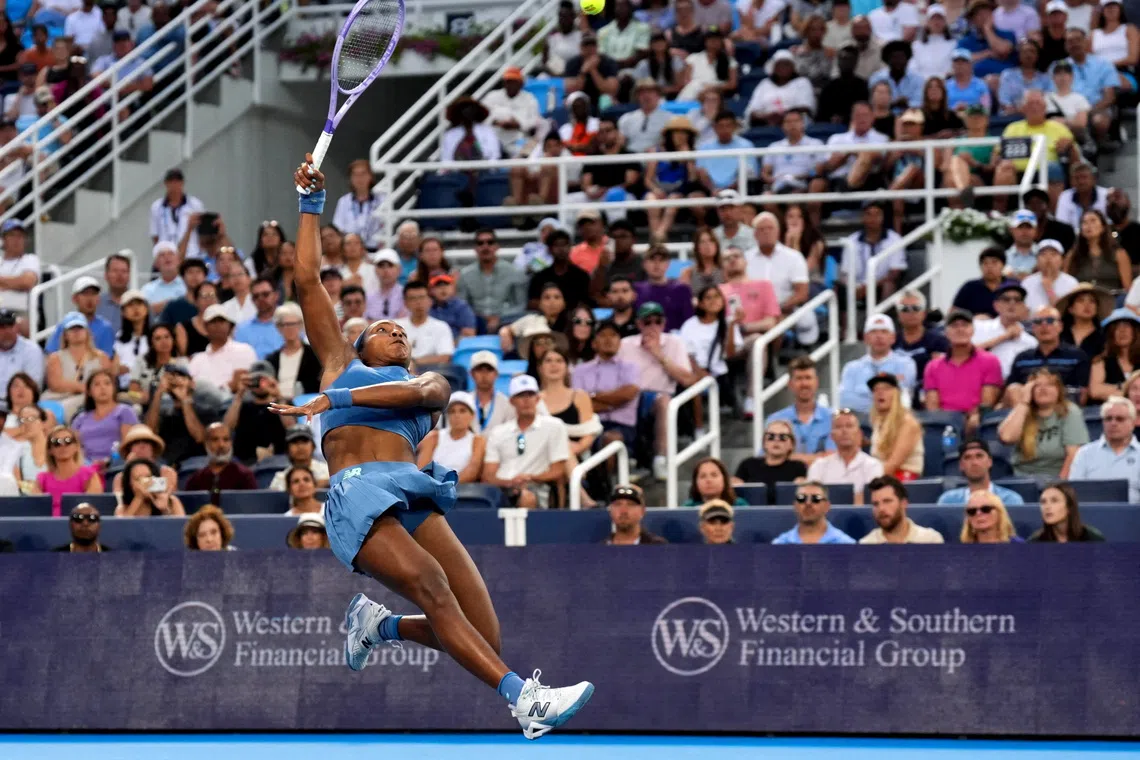 Gauff targets third Grand Slam after Cincinnati triumph
