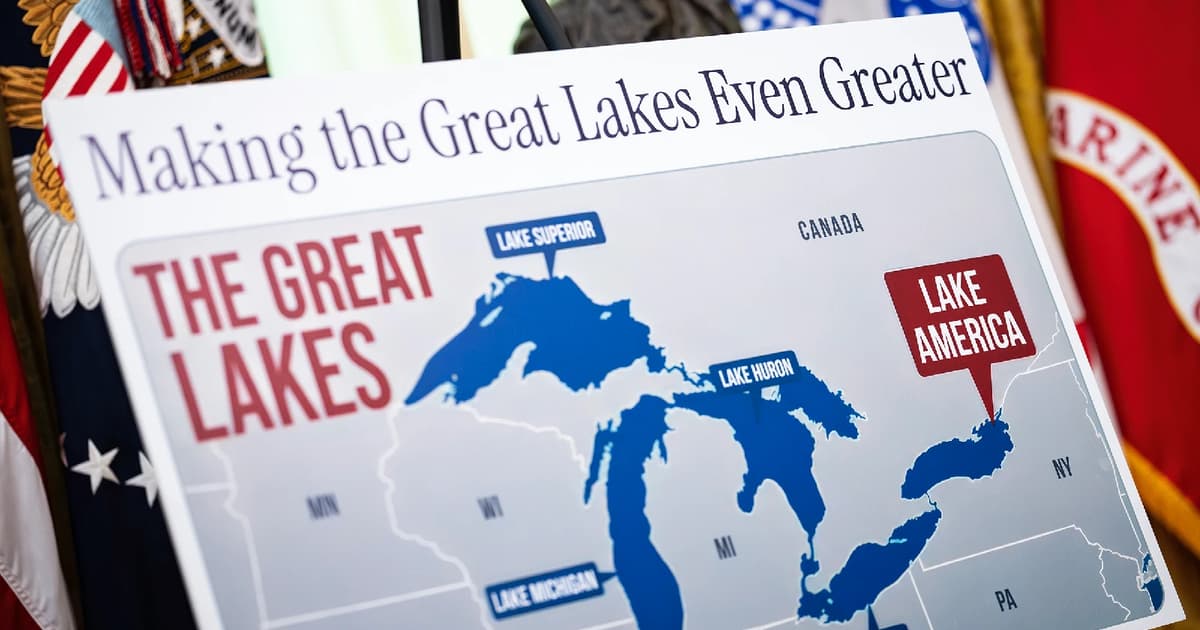 Majoriti rakyat Amerika menolak tarif Kanada dan penamaan semula Tasik Ontario
