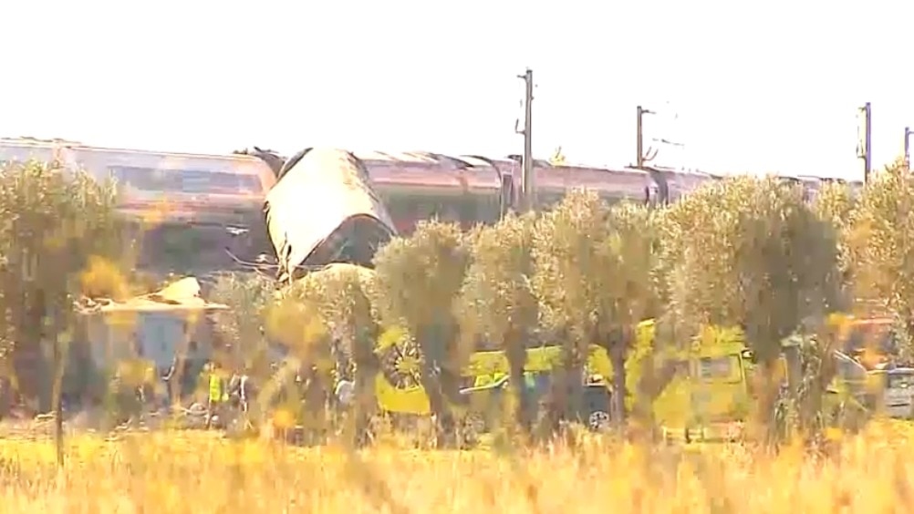 High-speed train collision in Spain kills at least 10 people