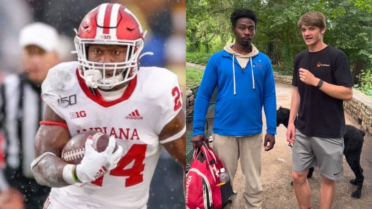 Chance encounter transforms fortunes of homeless former US football player