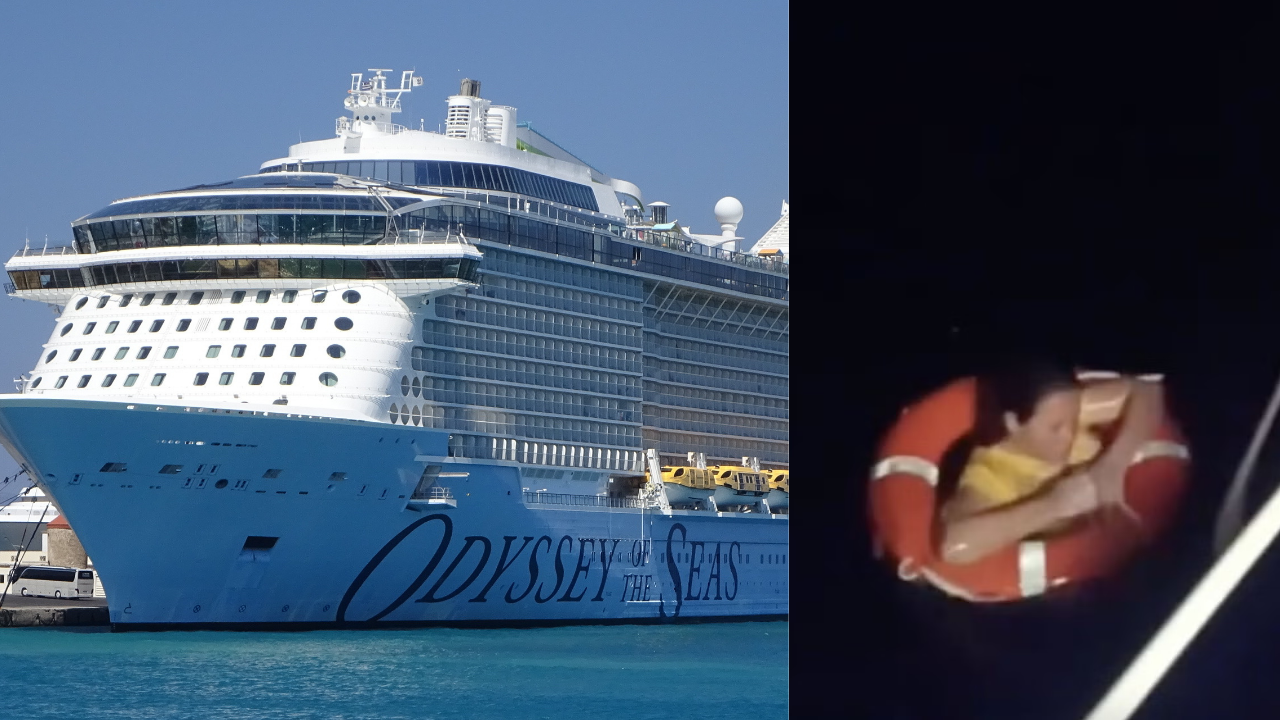Woman survives 20 hours in sea after jumping from cruise ship near Greece