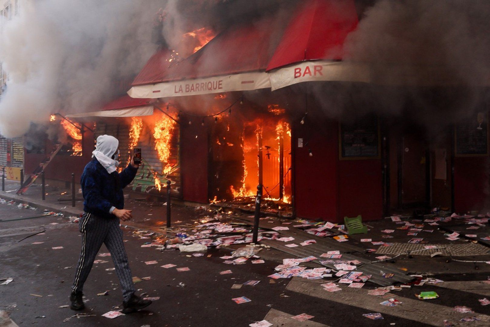 France gripped by escalating cost-of-living unrest amid property fires