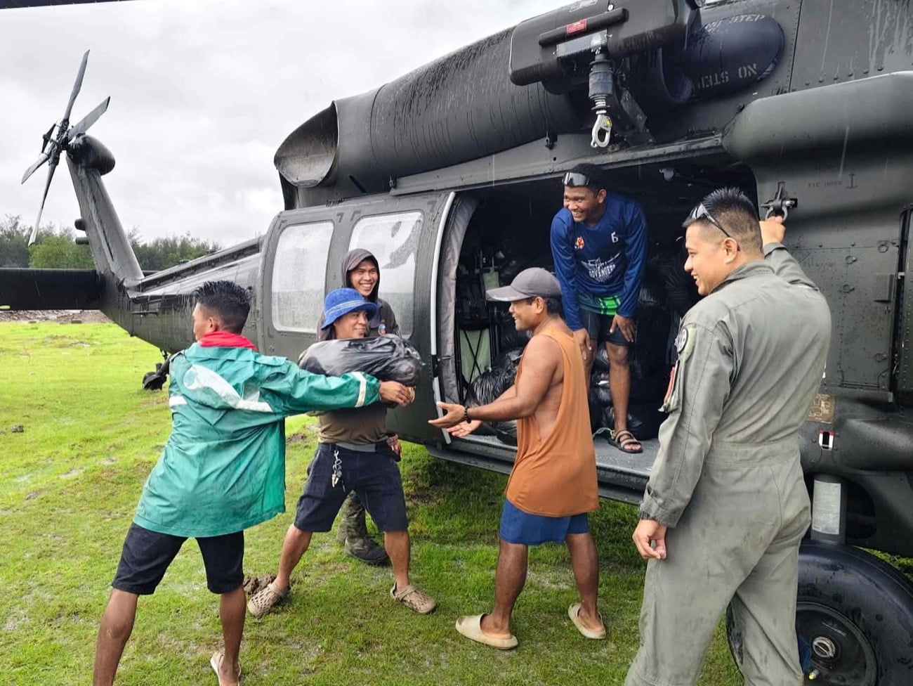 11 komunidad ng Aeta tumanggap ng tulong pagkain dahil sa baha