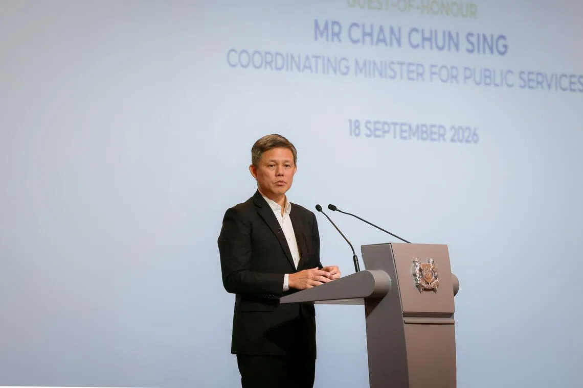 Public Service Can Strengthen Inter-Community Bonds, Says Chan