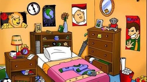 Visual puzzle challenges viewers to spot five differences in ten seconds