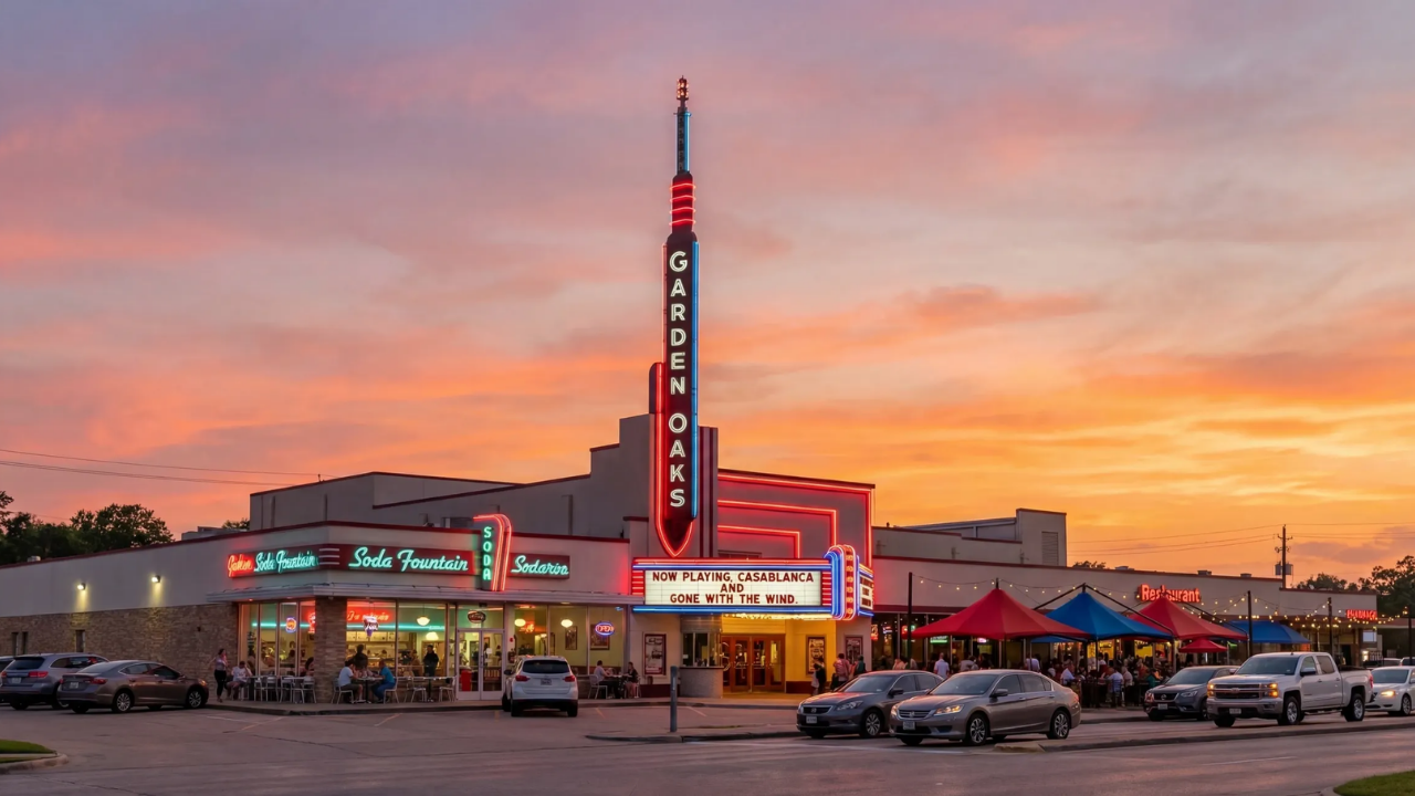 Historic 1947 Houston Theater Saved From Demolition With $2.8M Fundraising Drive
