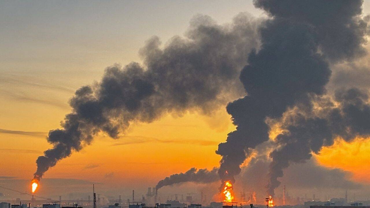 Eight crew members missing after tanker fires near Romanian coast