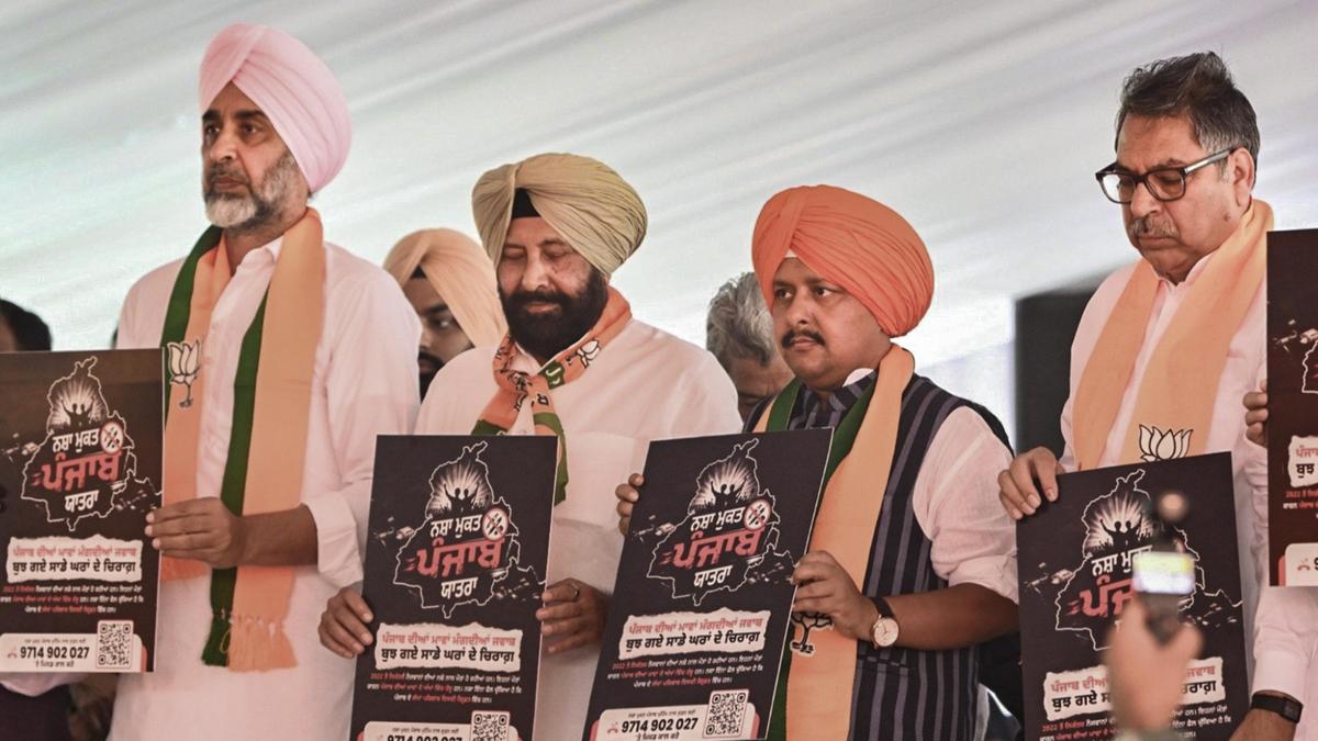 Drug Crisis Poses Existential Threat to Punjab's Identity: BJP