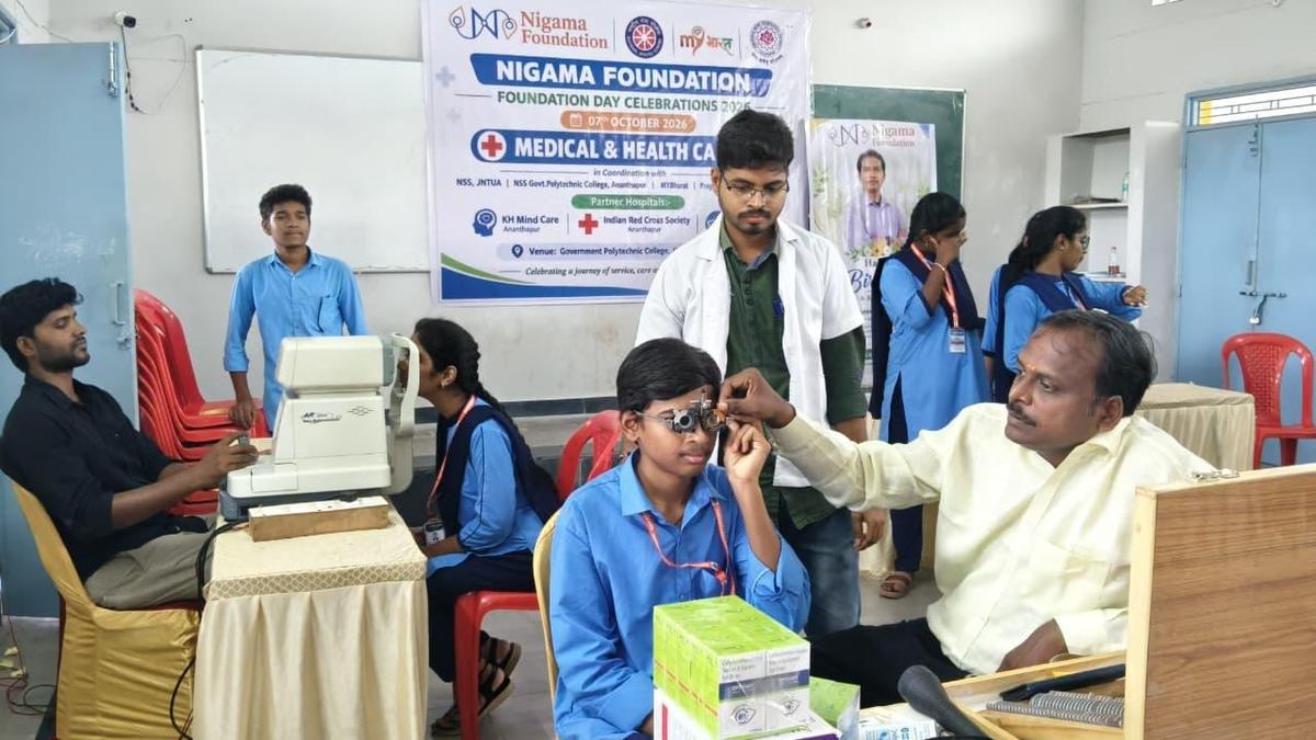 Free health screening camp reaches nearly 600 students in Anantapur