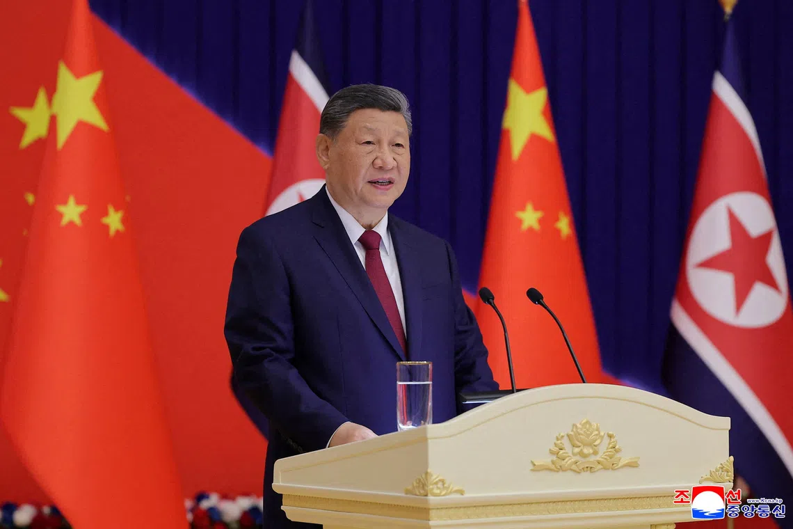 Xi pushes China toward quality growth and social progress