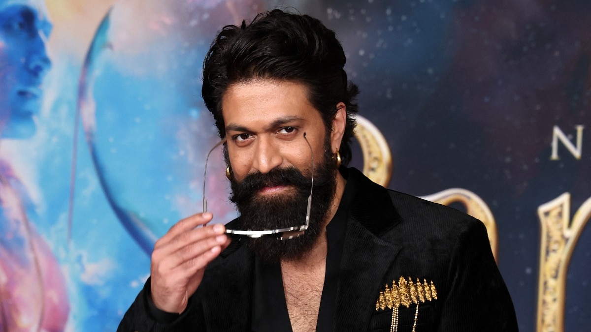 Kannada actor Yash sports Ravana-inspired gold brooch at Los Angeles premiere